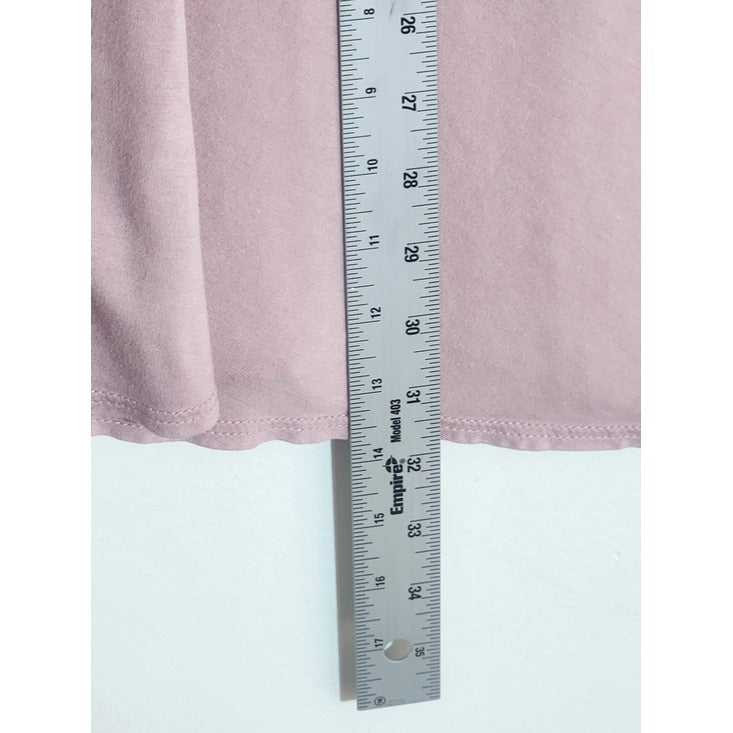 Silence + Noise Light Pink Sleeveless Swing Tunic Size Small