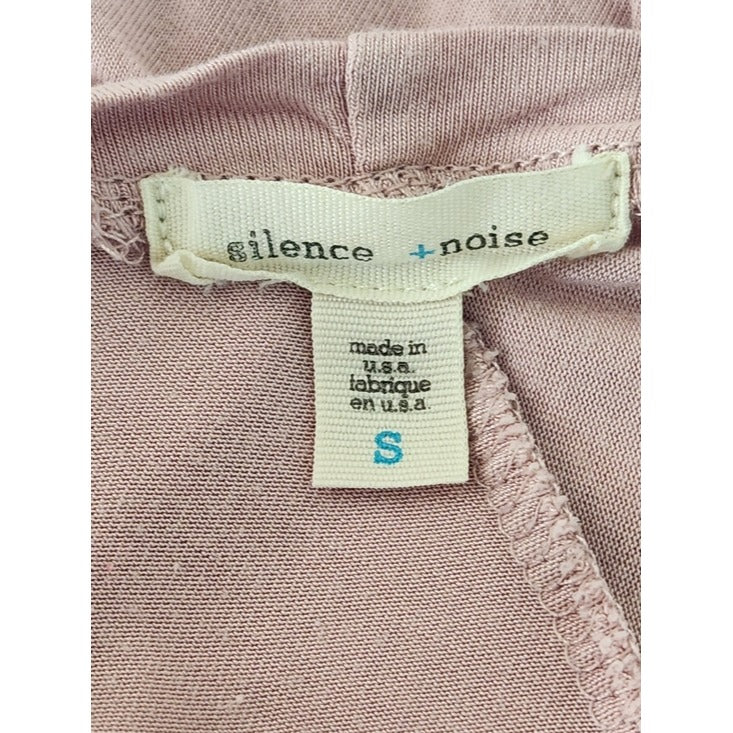 Silence + Noise Light Pink Sleeveless Swing Tunic Size Small