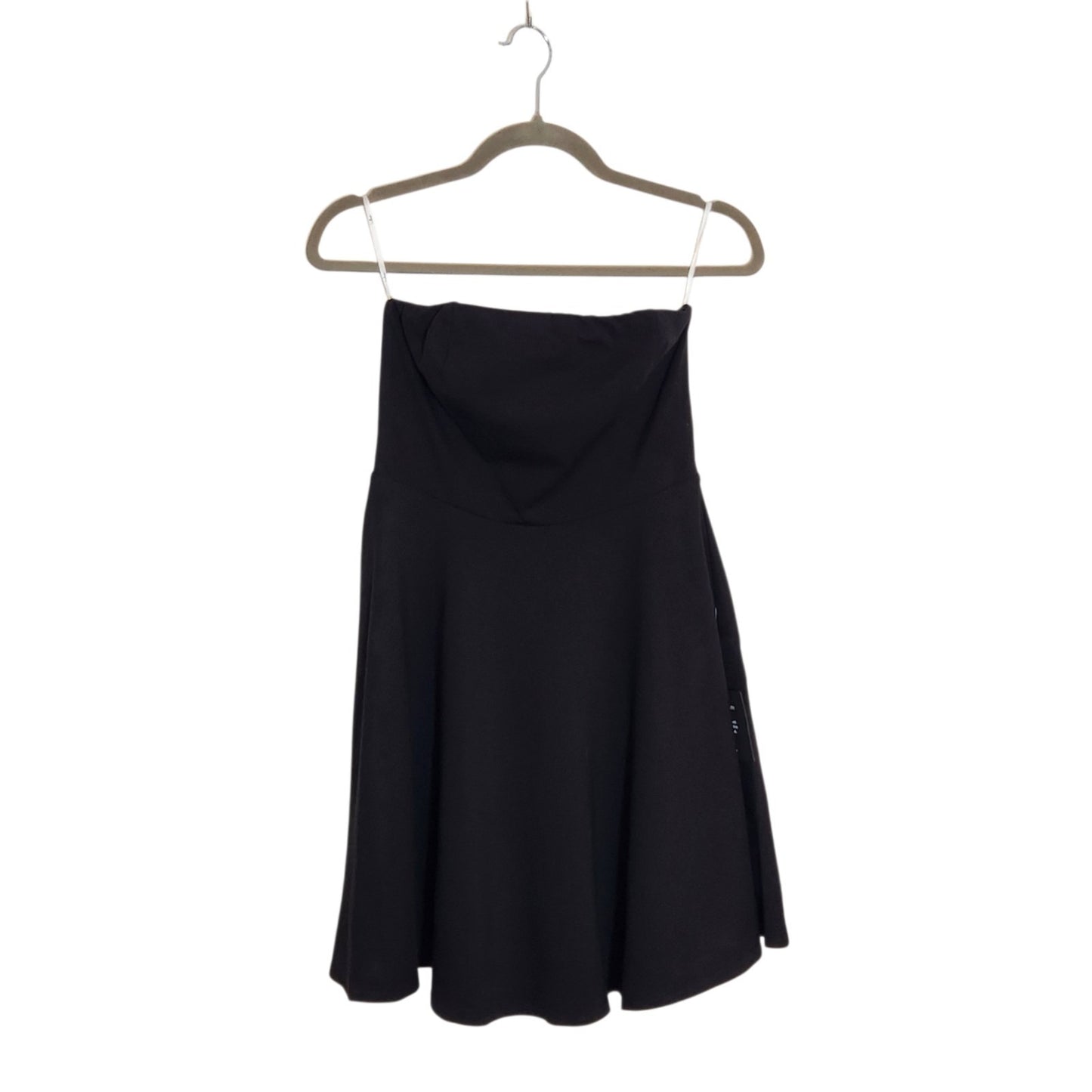 Lulus Black Strapless Cocktail Mini Dress Size Small NWT