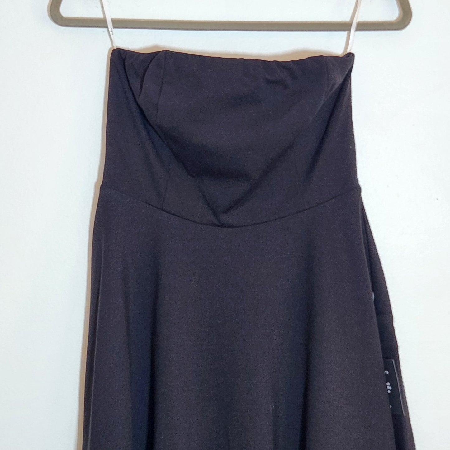 Lulus Black Strapless Cocktail Mini Dress Size Small NWT