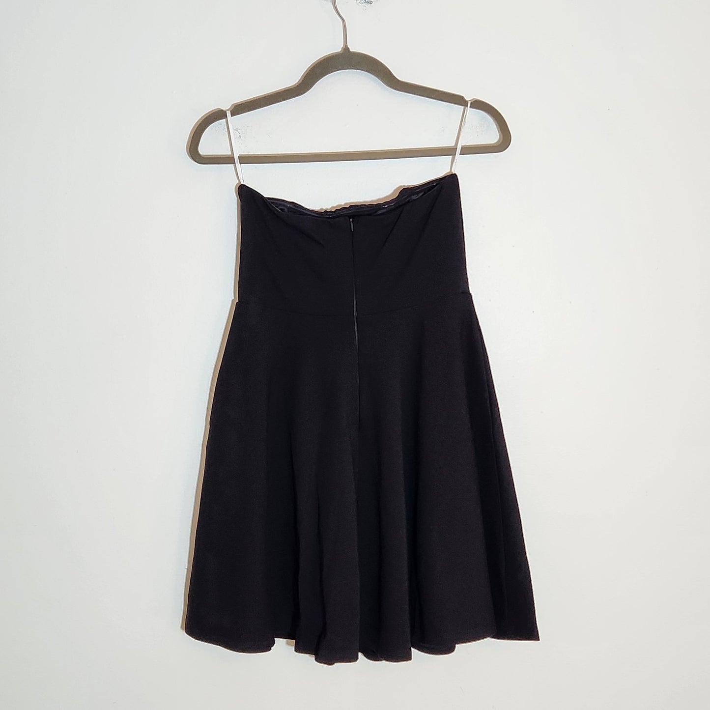 Lulus Black Strapless Cocktail Mini Dress Size Small NWT