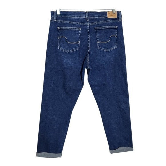 Levi's Women's Cropped Jeans Size 14 Heritage Boyfriend Jeans