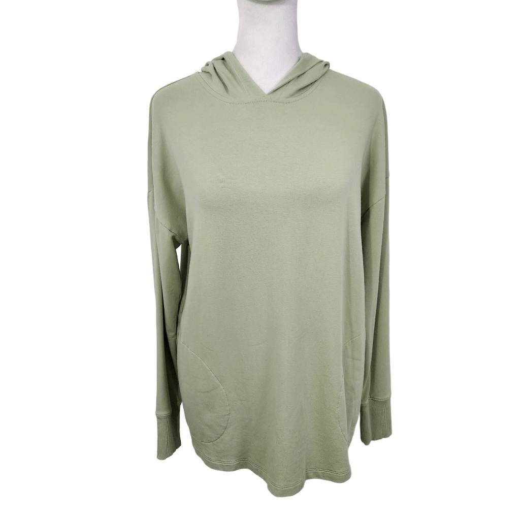 Zuda Green Hoodie Pullover Size XXS Pastel Green Activewear Top