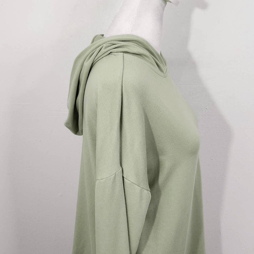 Zuda Green Hoodie Pullover Size XXS Pastel Green Activewear Top