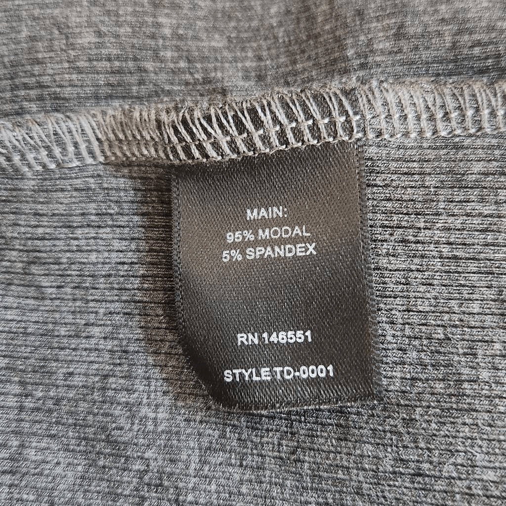 KAIA Collective Gray Ribbed Knit Bodycon Dress with Cutouts Size XXL