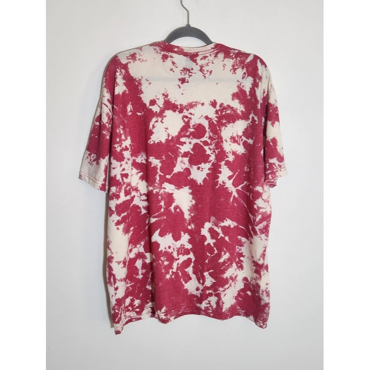 Gildan Mens Red and Cream Short Sleeve Tee Size 2XL NWOT