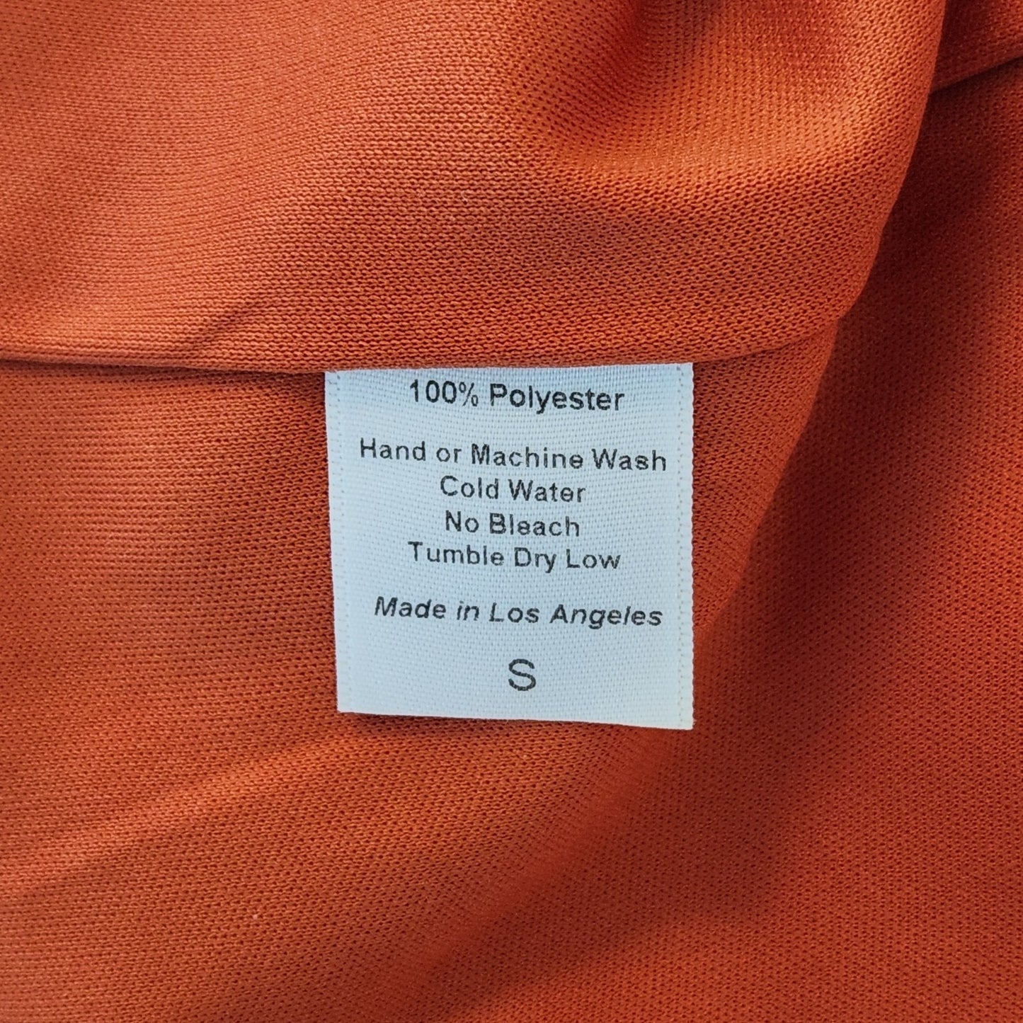 Lucy in the Sky Orange One Shoulder Mini Dress Size Small
