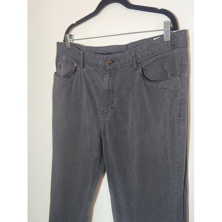 English Laundry Charcoal Gray Straight Leg Pants Size 38 x 32