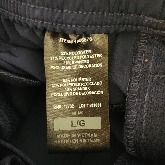 Soybu Men's Navy Jogger Pants Size Large Men's Navy Joggers