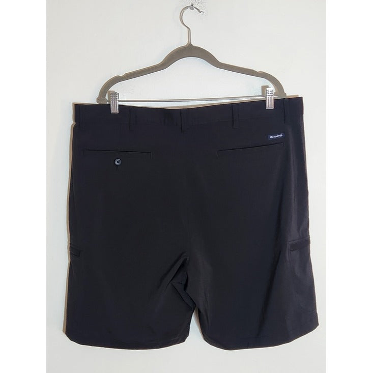 Chaps Mens Black Golf Shorts Size 40