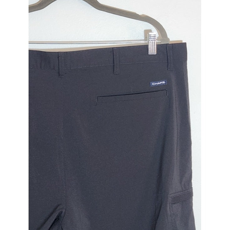 Chaps Mens Black Golf Shorts Size 40