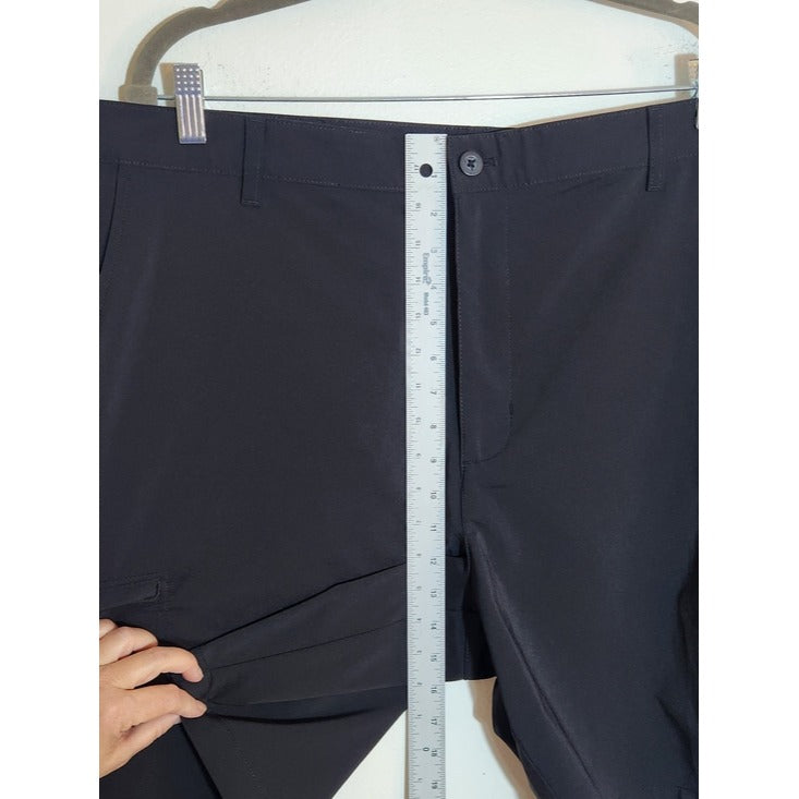 Chaps Mens Black Golf Shorts Size 40