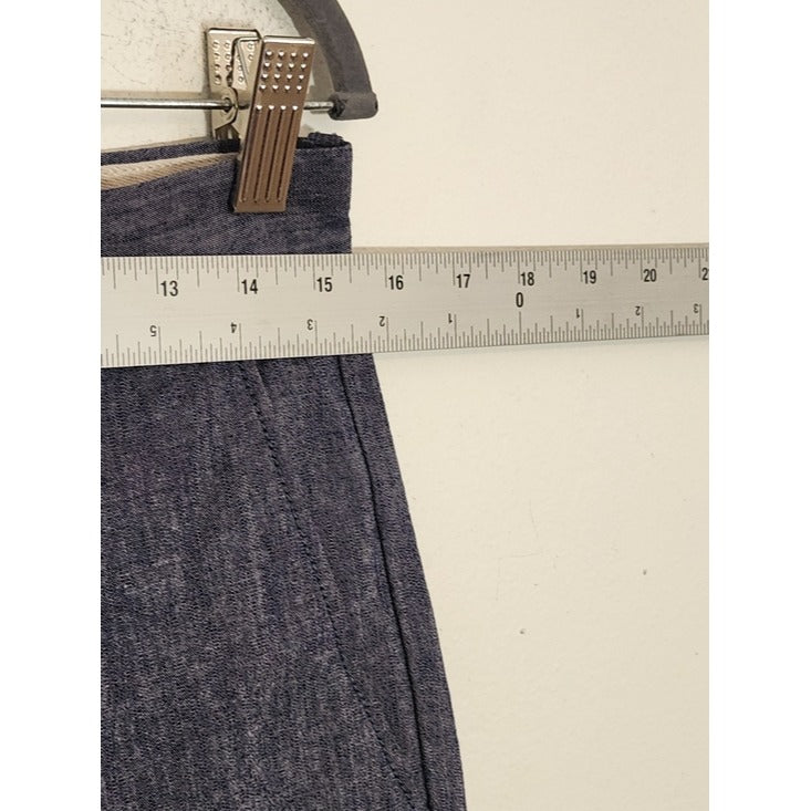 J. Crew Blue Textured Slim Leg Pants Size 30 x 30