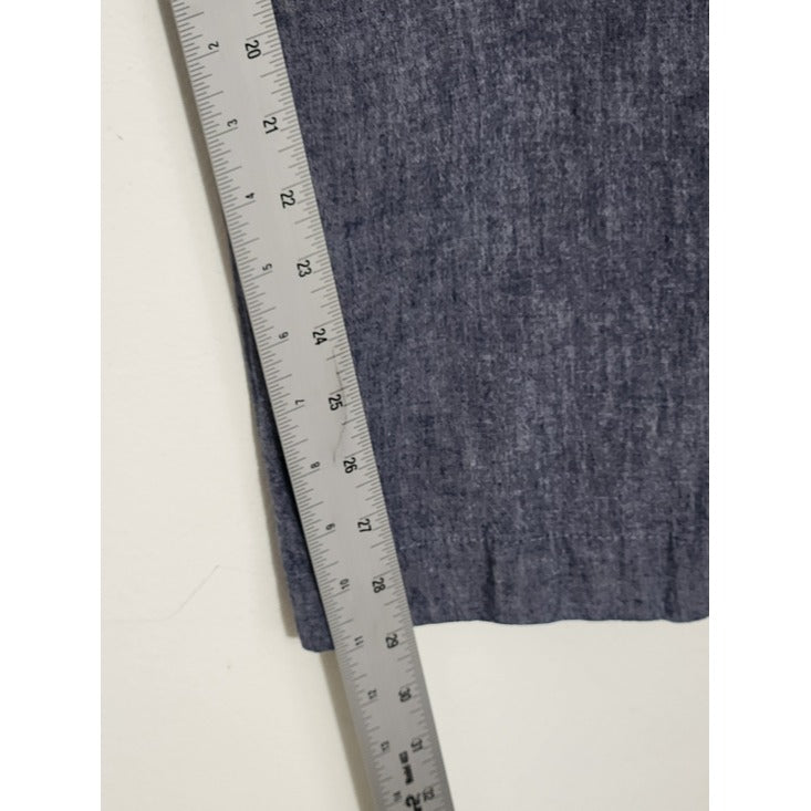 J. Crew Blue Textured Slim Leg Pants Size 30 x 30