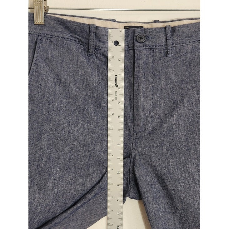 J. Crew Blue Textured Slim Leg Pants Size 30 x 30
