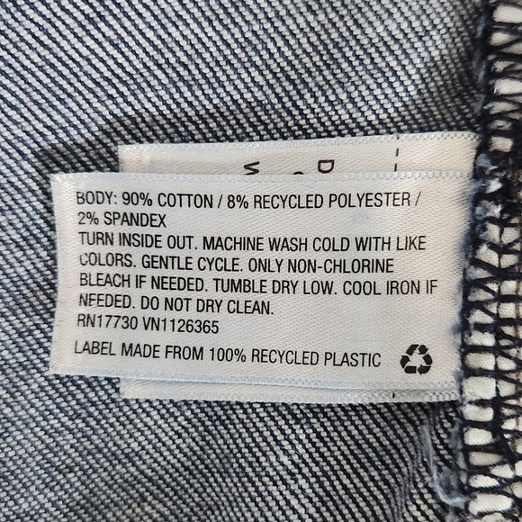 Ava & Viv Women's Dark Wash Boot Cut Jeans Size 26W