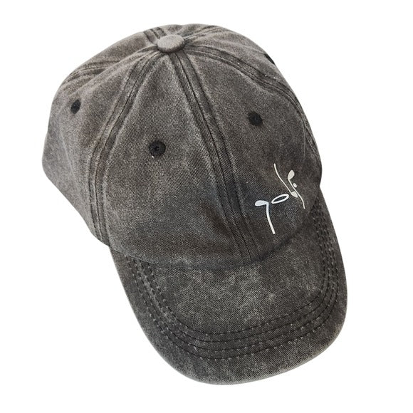 Black Mineral Washed Women’s Golf Baseball Hat One Size NWOT