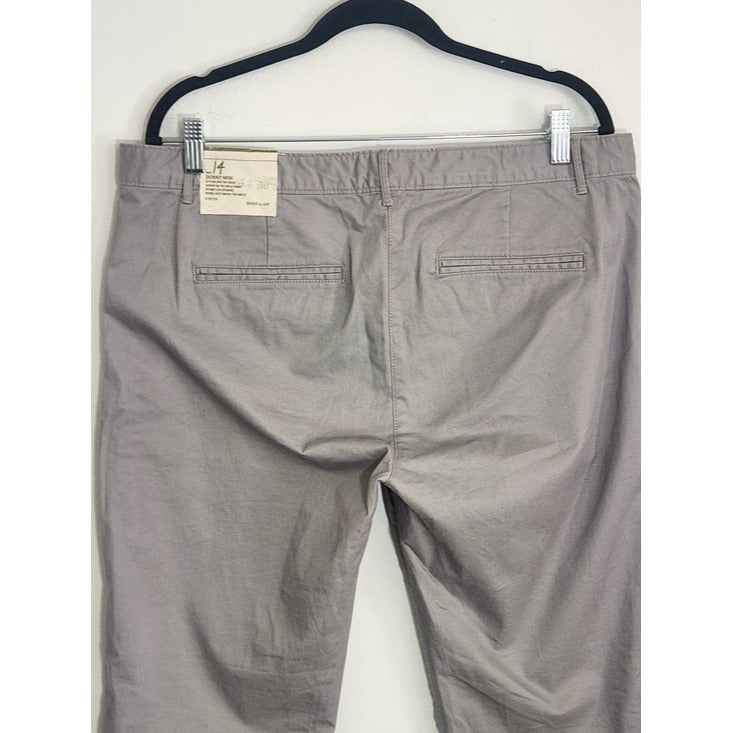 Gap Gray Skinny Mini Chino Pants Size 14 NWT