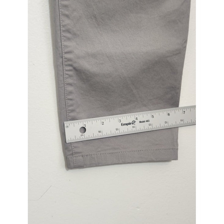 Gap Gray Skinny Mini Chino Pants Size 14 NWT