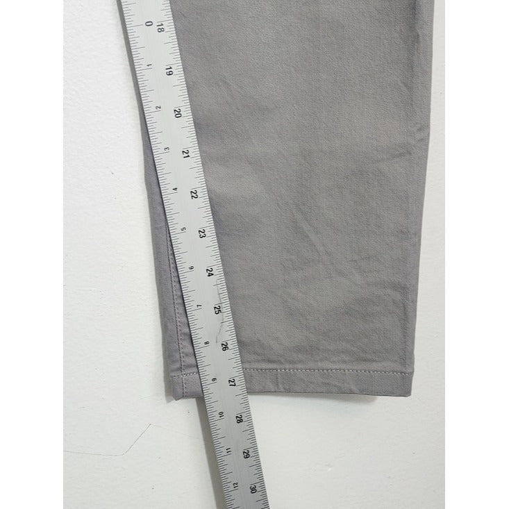 Gap Gray Skinny Mini Chino Pants Size 14 NWT