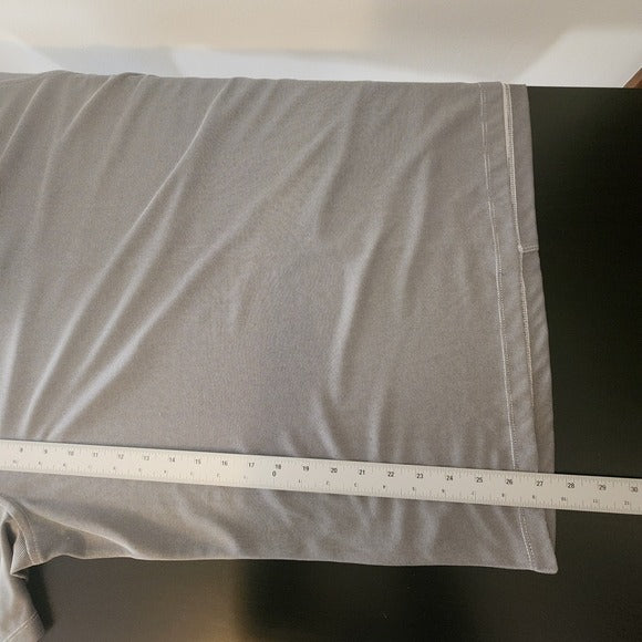 Nike Men's Gray Dri-Fit Polo Shirt Size Large