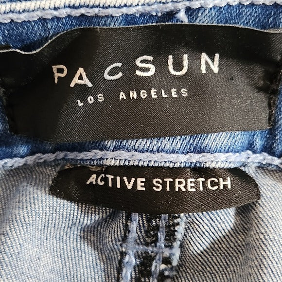 PacSun Light Wash Skinny Jeans Size 30 X 30 PacSun Men's Skinniest Denim