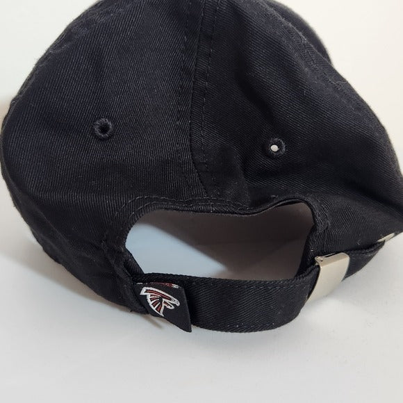 New Era Womens Sparkly Atlanta Falcons Black Baseball Hat Adjustable