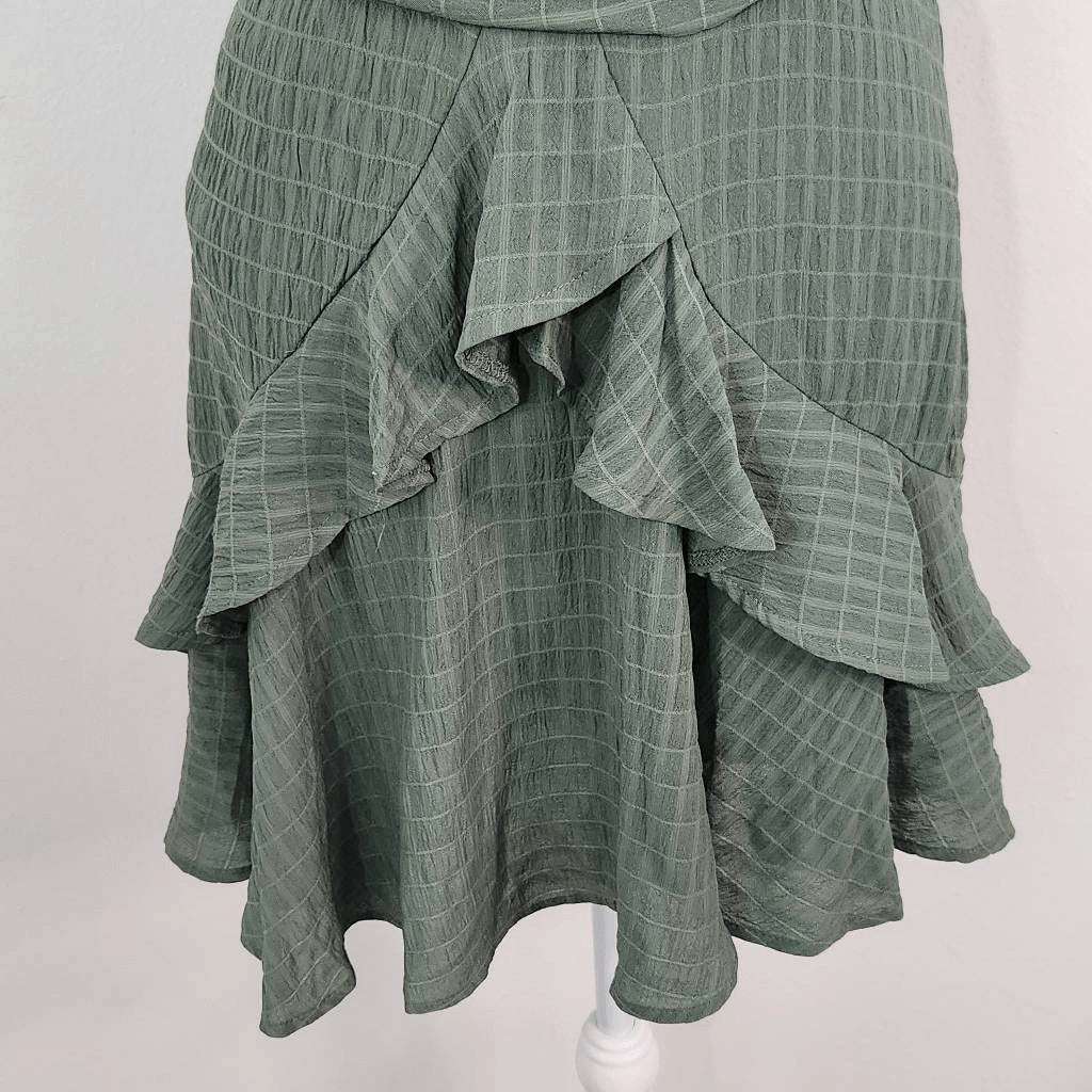 Francesca's Trixxi Green Mini Dress Size Small NWOT Green Wedding Guest Dress
