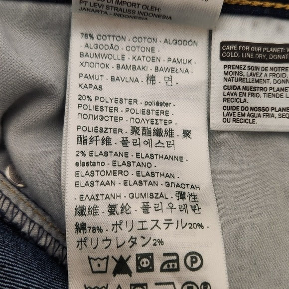 Levi's Dark Wash Levi's Dark Wash 311 Skinny Jeans Size 30