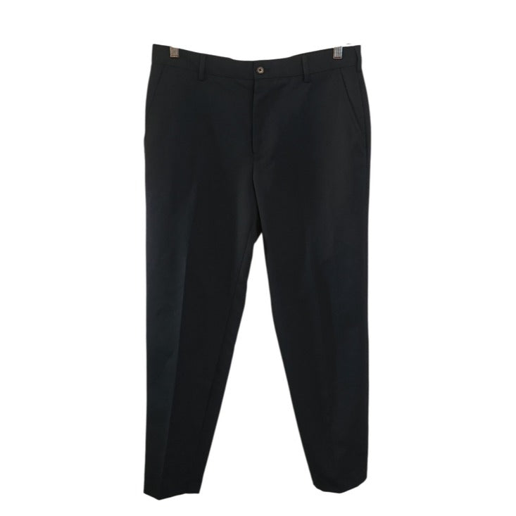 Van Heusen Traveler Collection Navy Straight Leg Pants Size 33 x 32