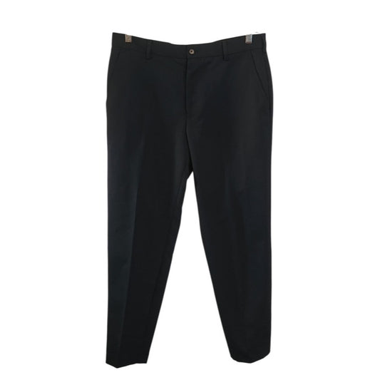 Van Heusen Traveler Collection Navy Straight Leg Pants Size 33 x 32