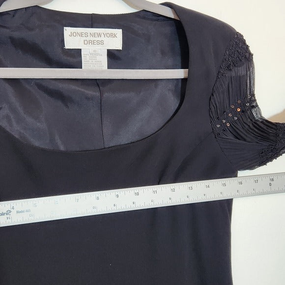 Jones New York Black Cocktail Dress Size 6