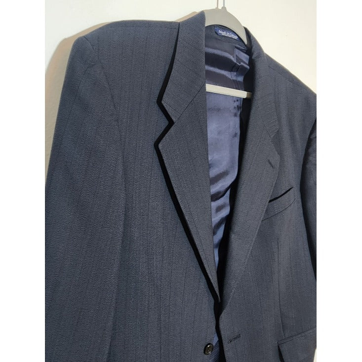 Britches Mens Navy Stripe Sport Coat Size 41R