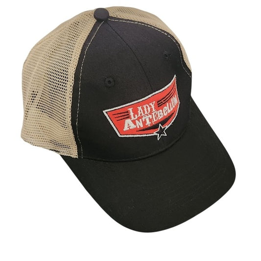 Lady Antebellum Black Trucker Baseball Cap One Size Lady Antebellum Baseball Hat