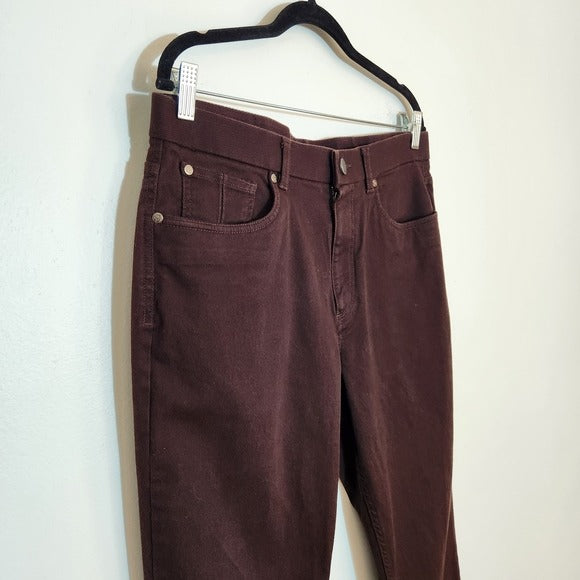 Hart Schaffner Marx Dark Brown Straight Leg Jeans Size 34 x 30