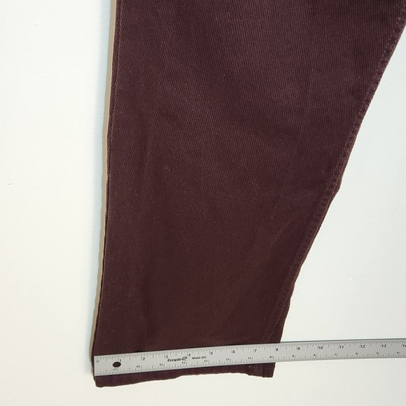 Hart Schaffner Marx Dark Brown Straight Leg Jeans Size 34 x 30