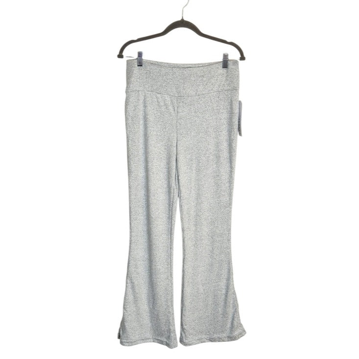 Shosho Gray Sweater Knit Pull-On Flare Leg Pants Size XL NWT