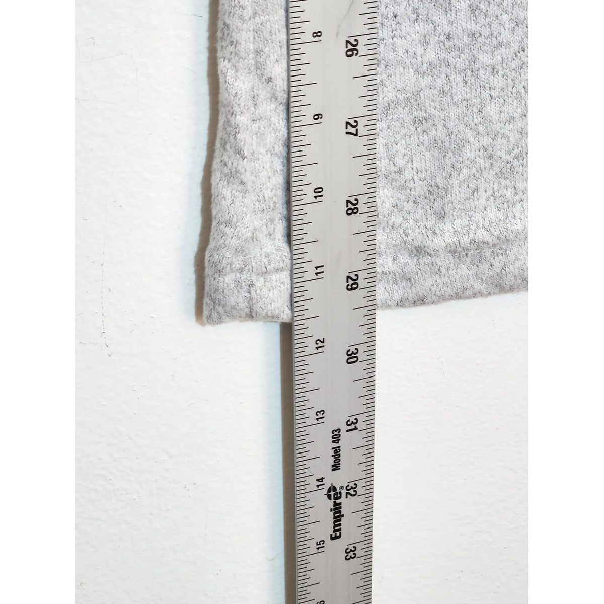 Shosho Gray Sweater Knit Pull-On Flare Leg Pants Size XL NWT