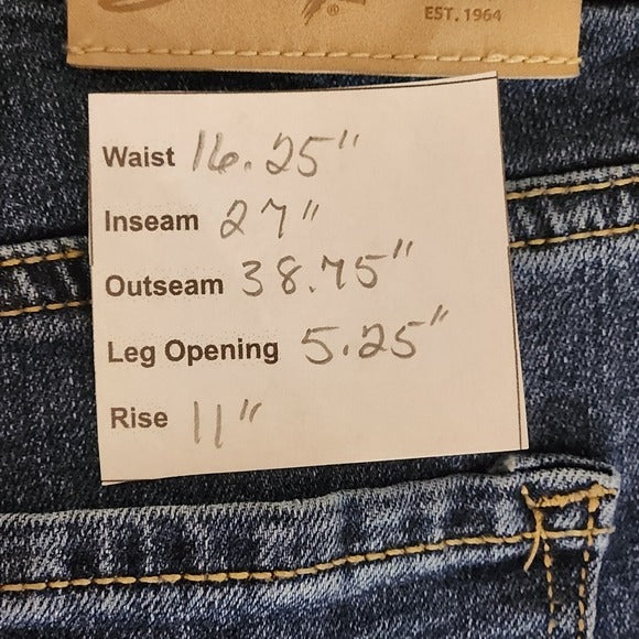 Seven7 Medium Wash Skinny Jeans Size 12