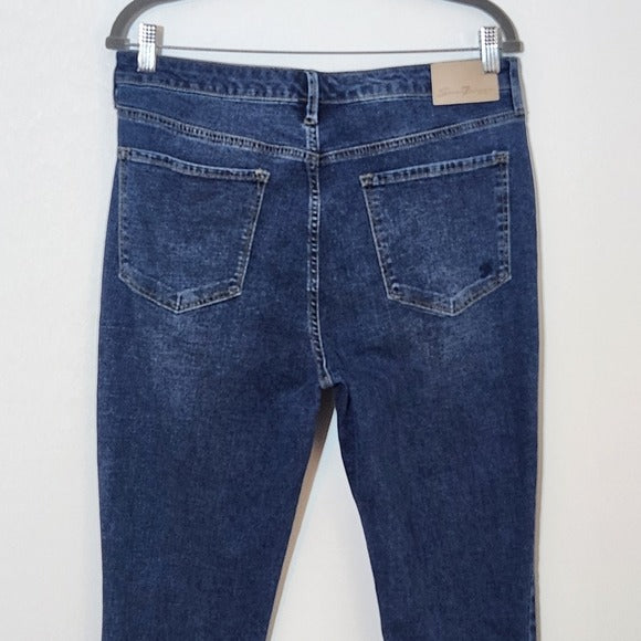 Seven7 Medium Wash Skinny Jeans Size 12