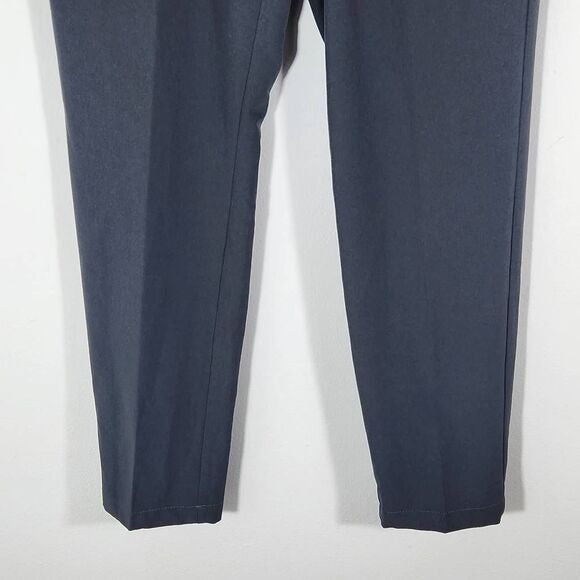 Haggar Gray Performance Slim Fit Golf Pants Size 34 X 32 Gray Golf Pants