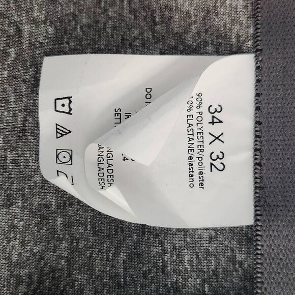 Haggar Gray Performance Slim Fit Golf Pants Size 34 X 32 Gray Golf Pants