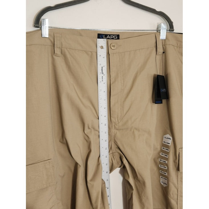 LA Police Gear Core Cargo Pants Size 48 Khaki Utility Cargo Pants