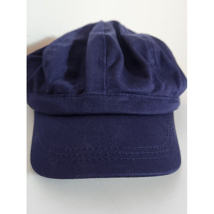 Army Crew Womens Navy Newsboy Hat Size 57 cm