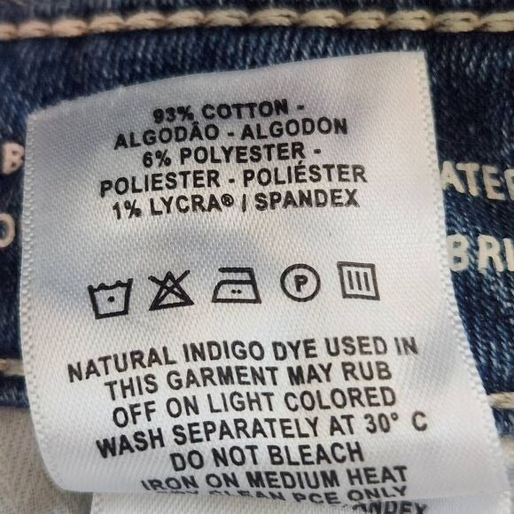 DL1961 Maternity Denim Overalls Distressing Size Large Maternity