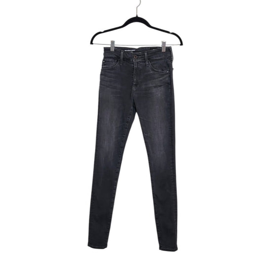 AG Adriano Goldschmied Gray Wash Farrah Skinny Jeans Size 24R