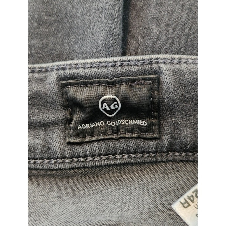 AG Adriano Goldschmied Gray Wash Farrah Skinny Jeans Size 24R