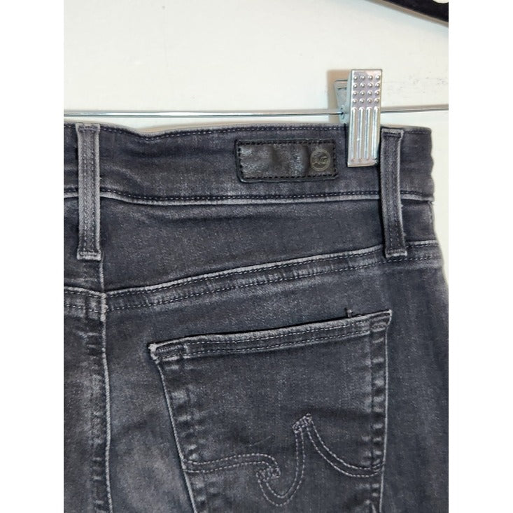 AG Adriano Goldschmied Gray Wash Farrah Skinny Jeans Size 24R