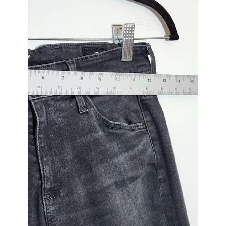 AG Adriano Goldschmied Gray Wash Farrah Skinny Jeans Size 24R