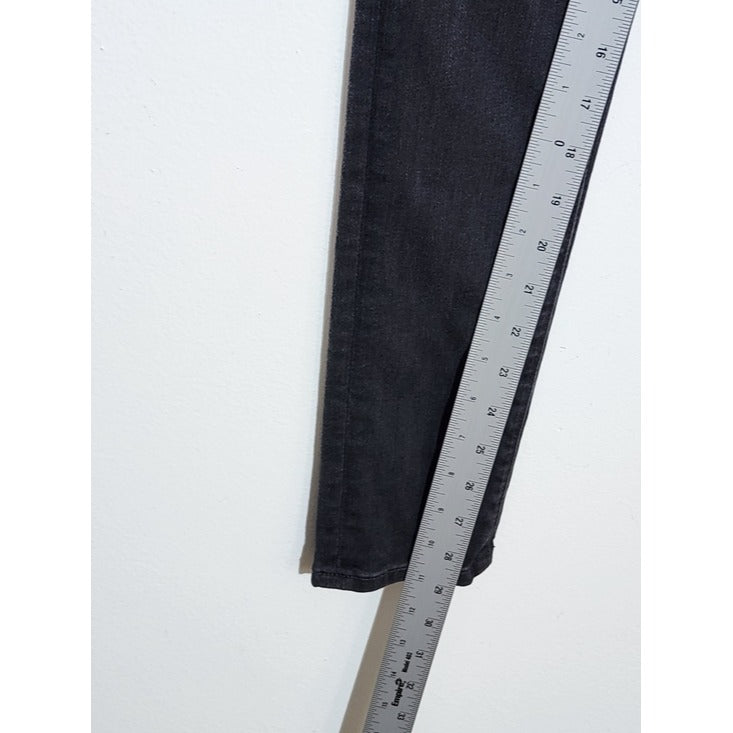 AG Adriano Goldschmied Gray Wash Farrah Skinny Jeans Size 24R
